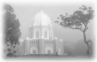 Janie News - Temple in the fog