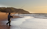 Margaret Frankish  Beach Fishing