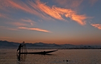 Rosslyn Duncan  Fishing At Sunrise Credit